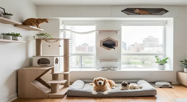 Best Furniture and Vertical Space Solutions for a Harmonious Multi-Pet Household