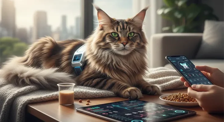 Beyond the Purr: Managing Maine Coon Heart Health with AI Wearable Tracking and Precision Nutrition