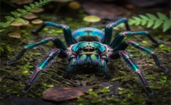 Why the Iridescent Psychedelic Earth Tiger is the World’s Most Beautiful Rare Spider